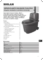 Preview for 67 page of BIOLAN 70570360 Instructions For Installation, Use And Maintenance Manual