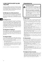 Preview for 24 page of BIOLAN COMPOSTER 550 Instructions For Use Manual