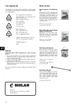 Preview for 50 page of BIOLAN COMPOSTER 550 Instructions For Use Manual