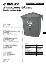 Preview for 51 page of BIOLAN COMPOSTER 550 Instructions For Use Manual