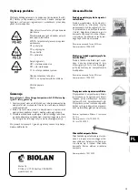 Preview for 91 page of BIOLAN COMPOSTER 550 Instructions For Use Manual