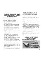 Preview for 3 page of Bionaire COOL MOISTURE BCM4505 Instruction Leaflet