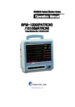 Bionics BPM-1010 Operation Manual preview