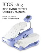 Preview for 1 page of BIOS LIVING STEPPER Owner'S Manual