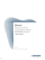 BIOTRONIK BIOwand Technical Manual preview