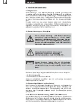 Preview for 6 page of Biral AX 12 Installation And Operating Instructions Manual