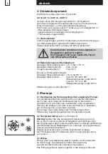 Preview for 8 page of Biral AX 12 Installation And Operating Instructions Manual