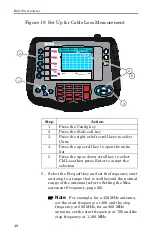 Preview for 62 page of BIRD SITE ANALYZER SA-1700EX Operating Instructions Manual