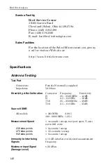 Preview for 154 page of BIRD SITE ANALYZER SA-1700EX Operating Instructions Manual