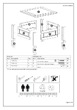 Preview for 2 page of Birlea CORONA LAMP TABLE Assembly Instructions