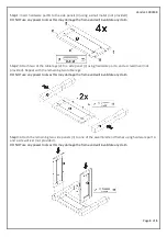 Preview for 3 page of Birlea CORONA LAMP TABLE Assembly Instructions