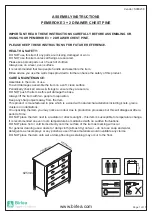 Preview for 2 page of Birlea PEMBROKE S000238 Assembly Instructions Manual