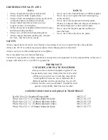 Preview for 20 page of BIRO MINI-22 Operating Manual And Parts List