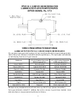 Preview for 13 page of BIRO VTS-100 Operations Manual & Parts List