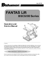 Bishamon BSC3200 Series Operation And Service Manual preview