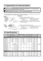 Preview for 7 page of Bishamon LX100N Operation And Service Manual