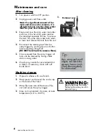 Preview for 8 page of Bissell 87K1 Series User Manual