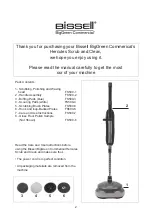 Preview for 2 page of Bissell BGFS500 Care And Use Instructions Manual