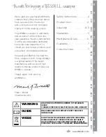 Preview for 3 page of Bissell SUPREME SWEEP 15D1 Manual