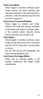 Preview for 26 page of BitaTek PS800Z Operator'S Manual