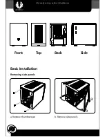 Preview for 3 page of BitFenix phenom mini-itx Quick Installation Manual