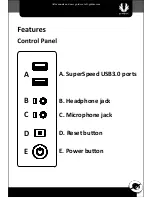 Preview for 8 page of BitFenix phenom mini-itx Quick Installation Manual