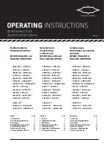 Preview for 1 page of Bitzer ECOLINE Operating Instructions Manual