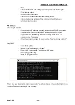 Preview for 41 page of BIXOLON DL Series Network Connection Manual