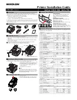 Preview for 1 page of BIXOLON SRP-275II Installation Manual