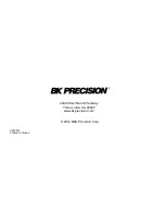 Preview for 28 page of BK Precision 1744A Instruction Manual