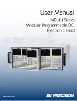 BK Precision MDL4U Series User Manual preview