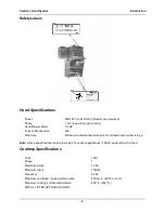 Preview for 6 page of BKI FH-28CT COUNTERTOP Service Manual