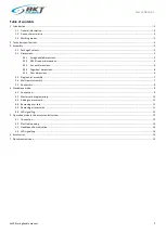 Preview for 2 page of BKT Elektronik AL200 User Manual