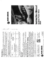 Black & Decker 9034 Instruction Manual preview