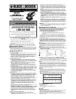 Preview for 3 page of Black & Decker 90501829 Instruction Manual