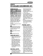 Preview for 4 page of Black & Decker A7073 Manual