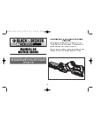 Preview for 29 page of Black & Decker Alligator 90520380 Instruction Manual