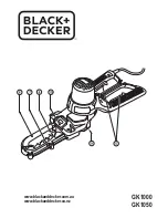 Preview for 1 page of Black & Decker Alligator GK1000-XE User Manual