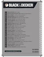 Black & Decker BD 205/24 Instruction Manual For Owner'S Use preview