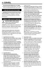 Preview for 4 page of Black & Decker BDCS36W Instruction Manual