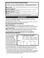 Preview for 21 page of Black & Decker BDH1720SM Instruction Manual