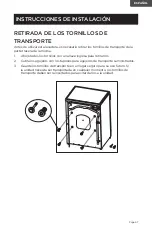 Preview for 97 page of Black & Decker BFLW27MW Instruction Manual