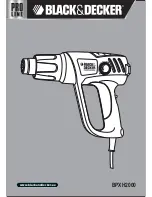 Black & Decker BPXH2000 Instructions For Use Manual preview