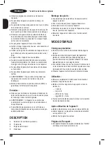 Preview for 10 page of Black & Decker BXCSH2000E Manual