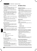 Preview for 40 page of Black & Decker BXCSH2000E Manual