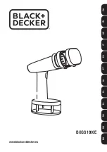 Black & Decker BXGS1600E Original Instructions Manual preview