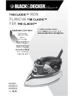 Preview for 1 page of Black & Decker Classic 4-7-50e Use And Care Book Manual