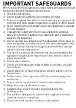 Preview for 3 page of Black & Decker CM4002BFC User Manual