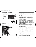 Preview for 3 page of Black & Decker CTO9500 Series Use And Care Book Manual