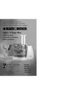 Black & Decker FP1435 Instruction Manual preview